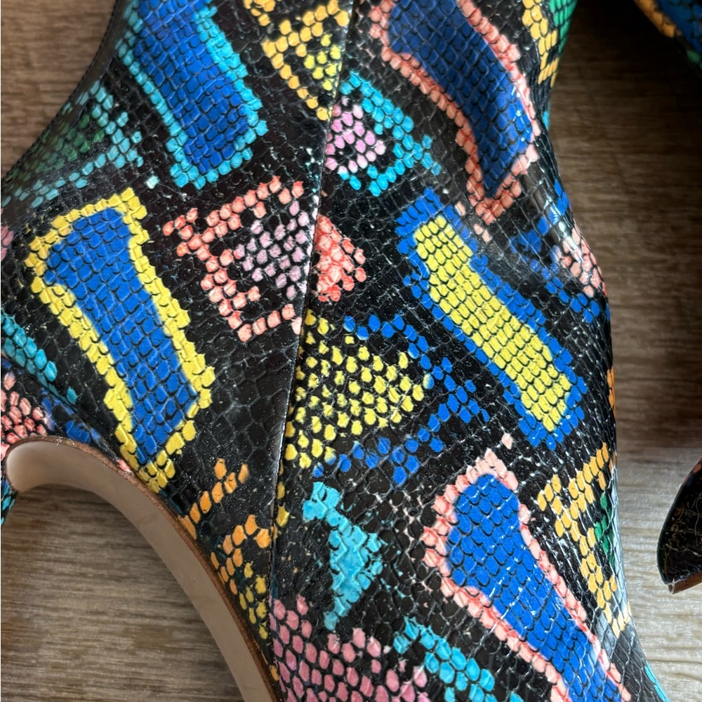 Steve Madden Multicolor Patterned Heeled Boots - image 2